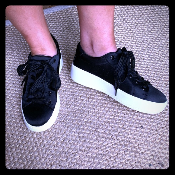Steve Madden Shoes - STEVE MADDEN satin sneakers